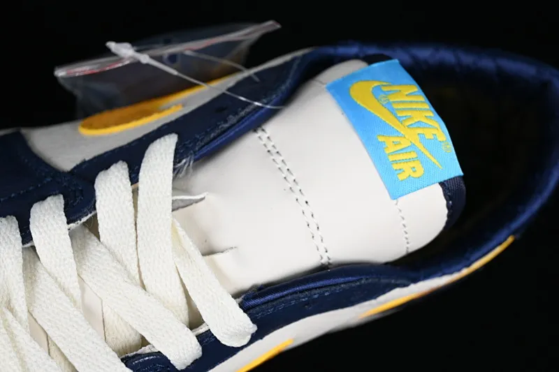 All categories Air Jordan Jordan series basketball shoes Air Jordan 1 Low Air Jordan 1 Low OG AJ1 Joe 1 white blue and yellow hook burst pattern low-top cultural casual sneakers CZ0790-407